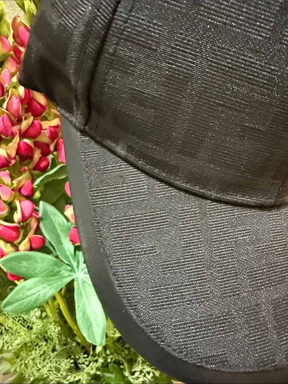 FF Black & White Bucket Hat with Branded Strap Detail